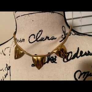 Vintage Napier gold tone necklace